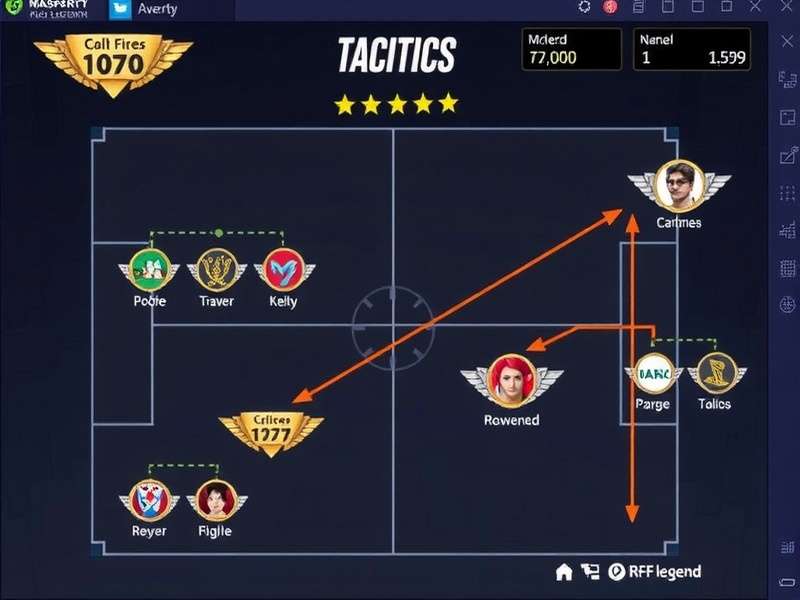 RR FC Legend Gameplay Tactics RR FC Legend Tactics